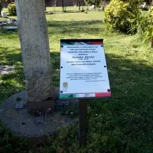 Monumento dedicato ai 150 anni dell'Unitá d'Italia