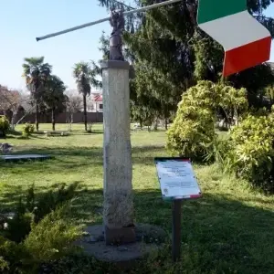 Monumento dedicato ai 150 anni dell'Unitá d'Italia
